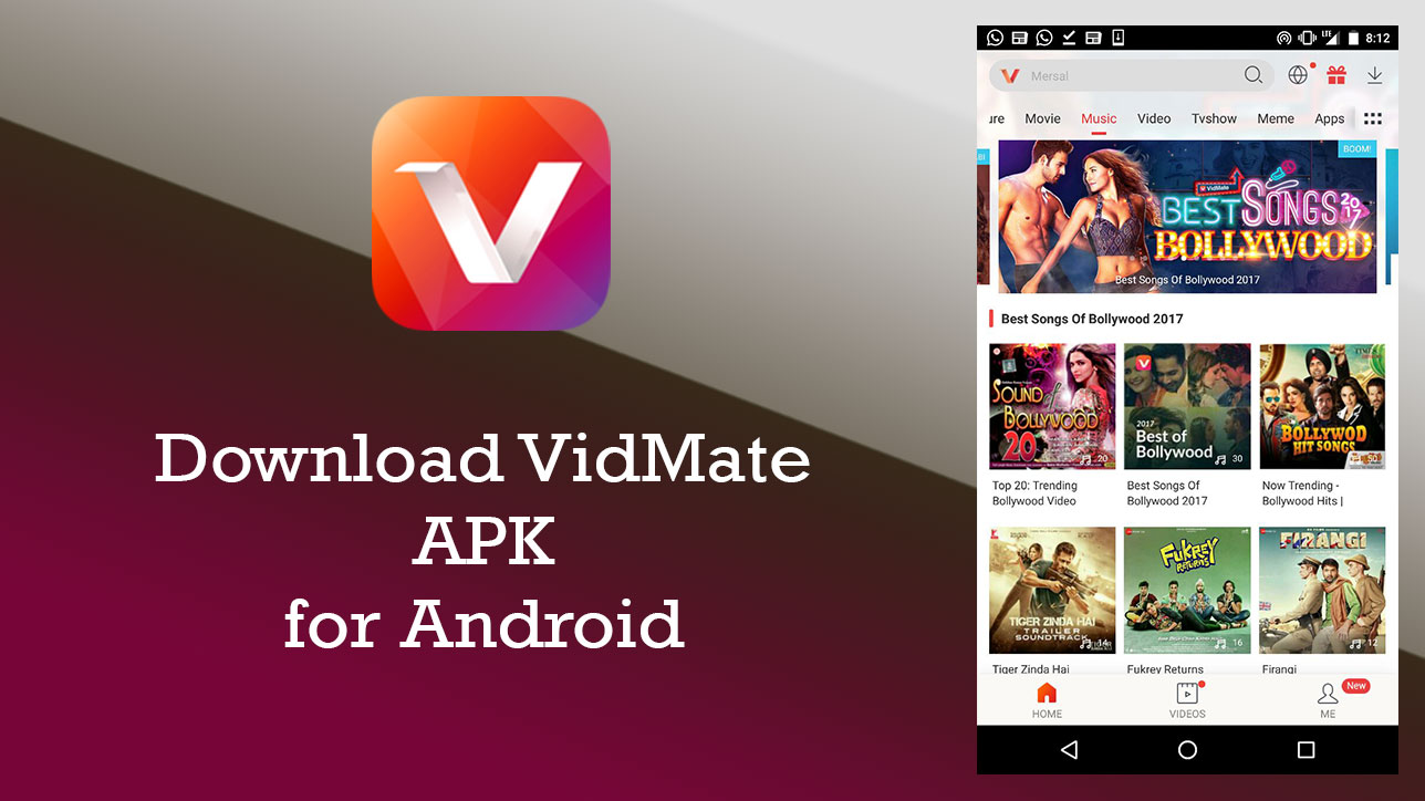 VidMate – HD Video İndirme Programı Apk Download