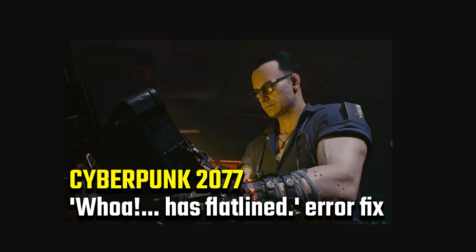 Cyberpunk 2077 Has Flatlined Issue Hata Çözümü