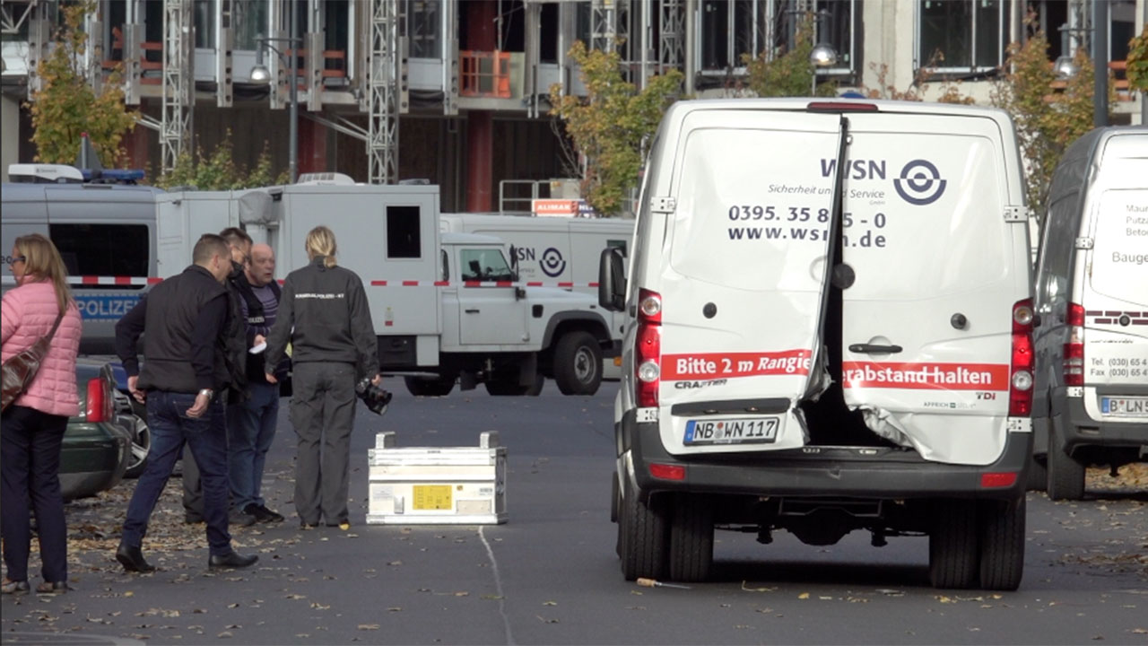 Berlin’de Para Kamyonu Soygunu Yapıldı: Bir kişi yaralandı 19 Şubat