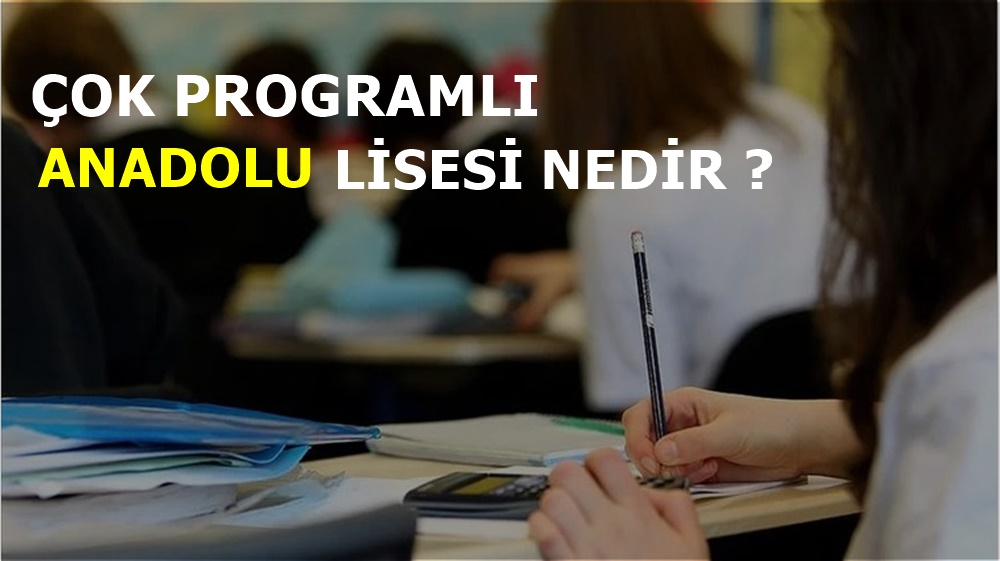 Çok Programlı Anadolu Lisesi Nedir ?