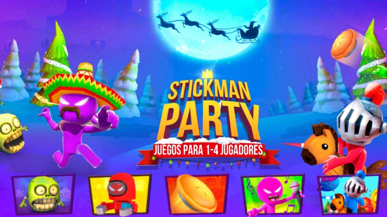 Stickman Party Apk İndir Para Hileli Mod 2.0.3 Güncel Sürüm