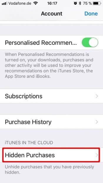 hide aaapp store purchases hidden 350x621 2