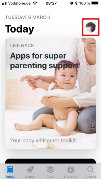 hide app store purchases app store 350x621 2
