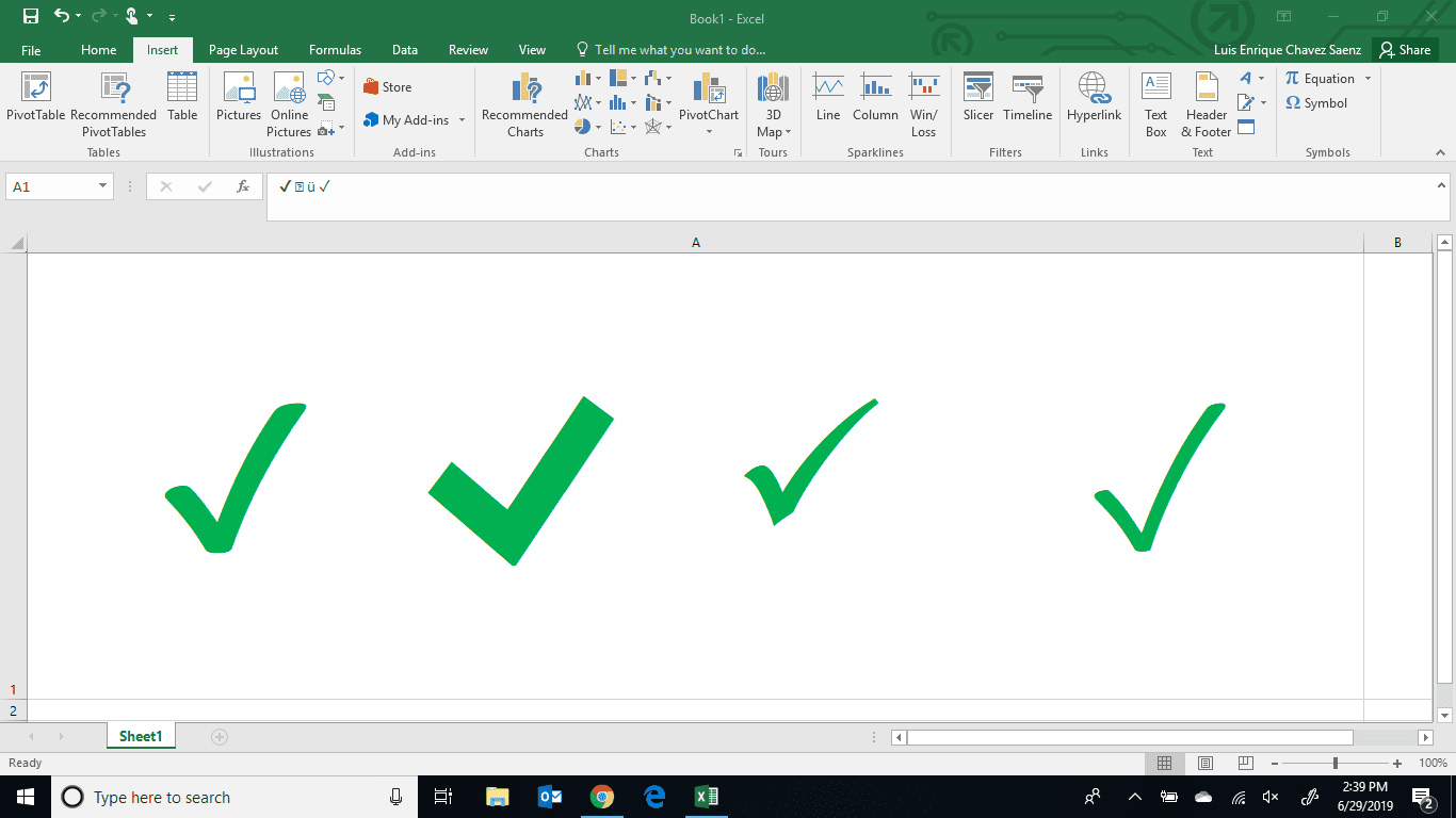 Excel’de Tik İşareti Koyma Nasıl Yapılır? 2021