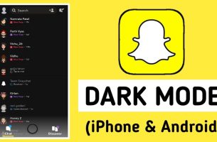 Snapchat Karanlık Mod