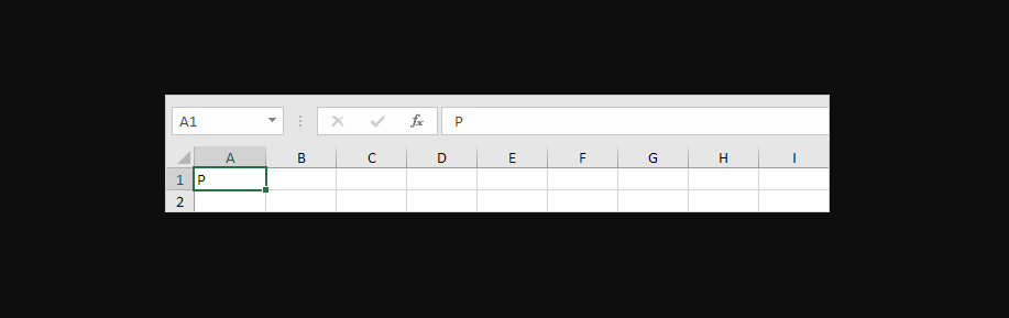 Excel'de Tik İşareti Koyma