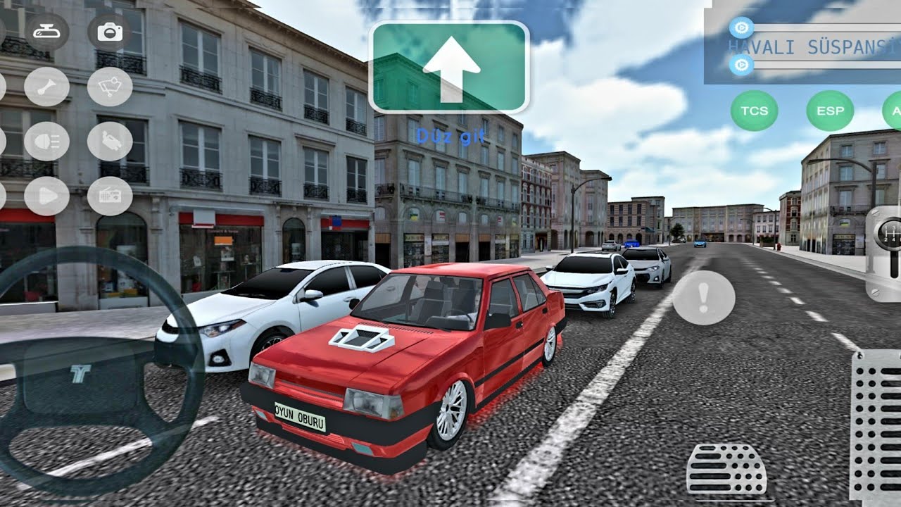 Modifiyeli Şahin Park Etme ve Drift APK Para Hilesi 2021