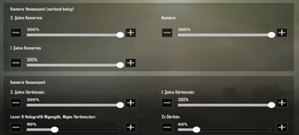 PUBG Mezarcı Hassasiyet Ayarları