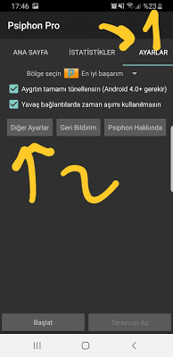 Vodafone Sınırsız İnternet Psiphon Pro Ayarları 2021 5 Psiphon Pro Ayarları