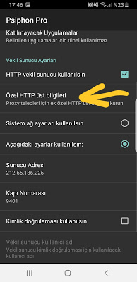 Vodafone Sınırsız İnternet Psiphon Pro Ayarları 2021 7 Psiphon Pro Ayarları