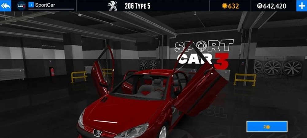 Sport Car 3 Apk Para Hileli