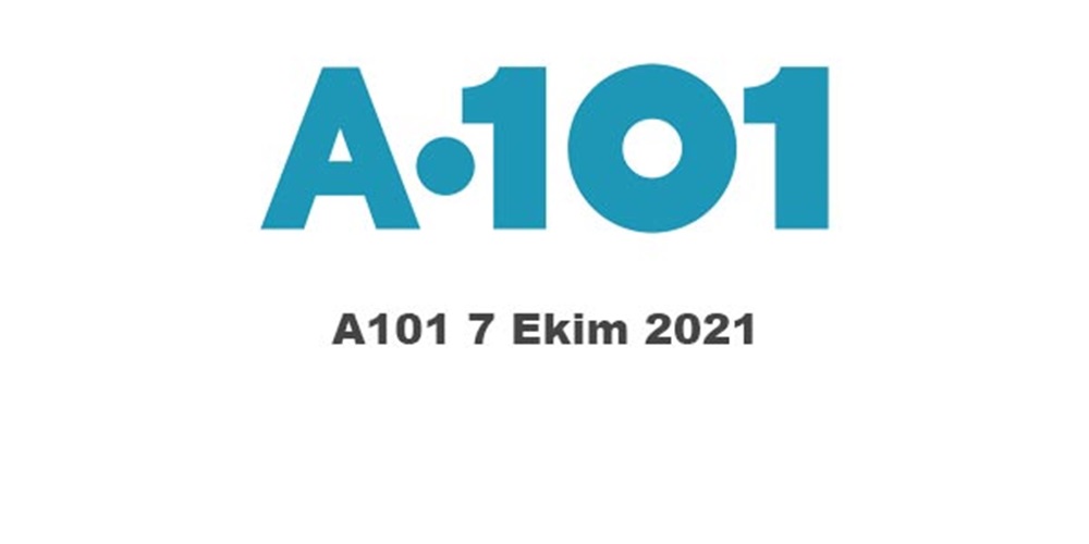 7 Ekim A101 Kataloğu 2021
