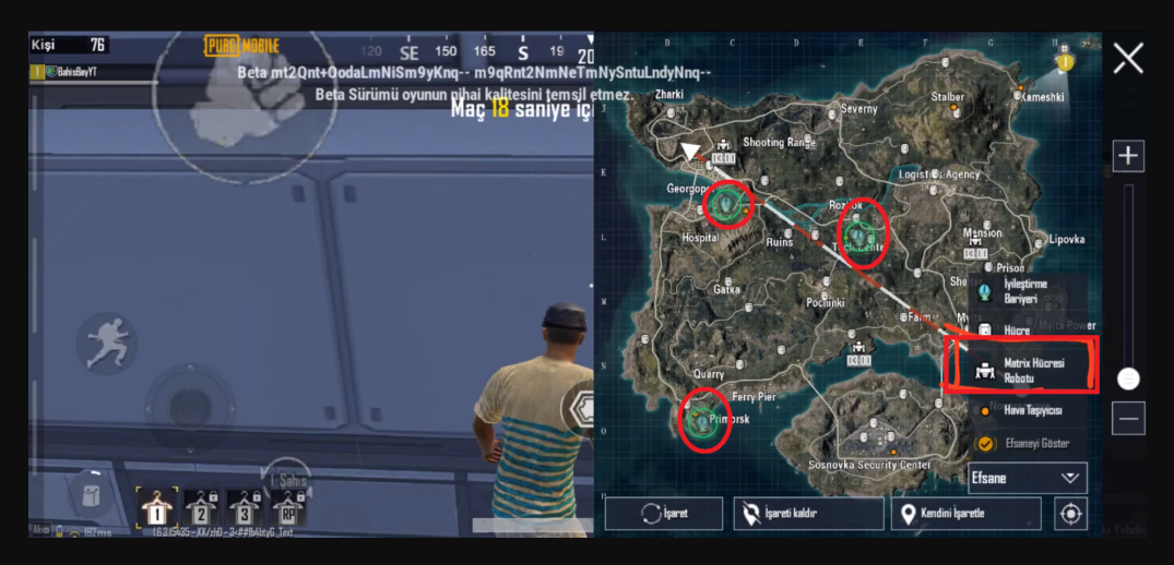 PUBG Mobile Bitki Tehdidi Robot, Görevi Nasıl Yapılır? 3 PUBG Mobile Bitki Tehdidi