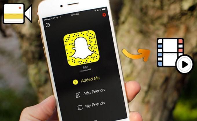 Snapchat Fotoğrafları Video Olarak İndiriyor 2021