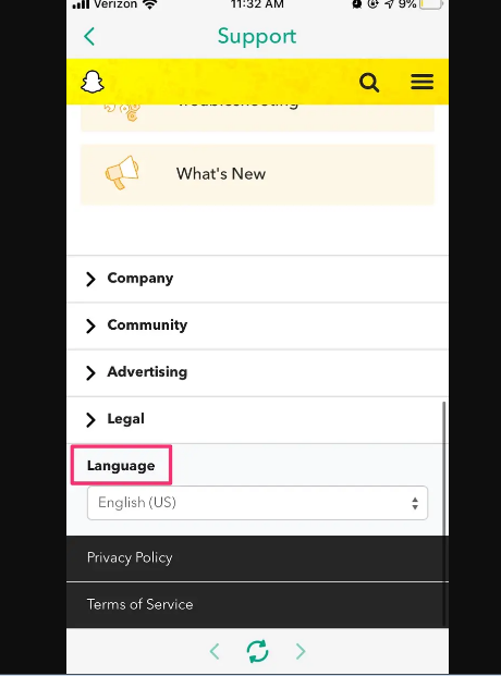 Snapchat Dil Ayarları Nasıl Değiştirilir? (Türkçe) 2021 6 Snapchat Dil Değiştirme
