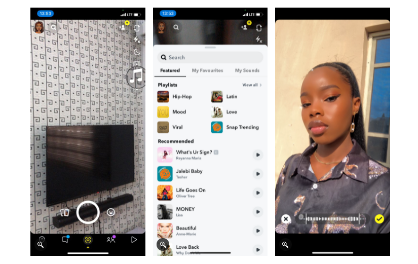 Snapchat Şarkı Ekleme Nasıl Yapılır? 2022 2 Snapchat Şarkı Ekleme