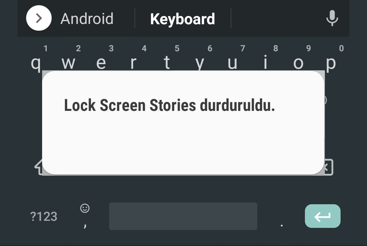 Lock Screen Stories Durduruldu Hatası (Çözümü) 2022