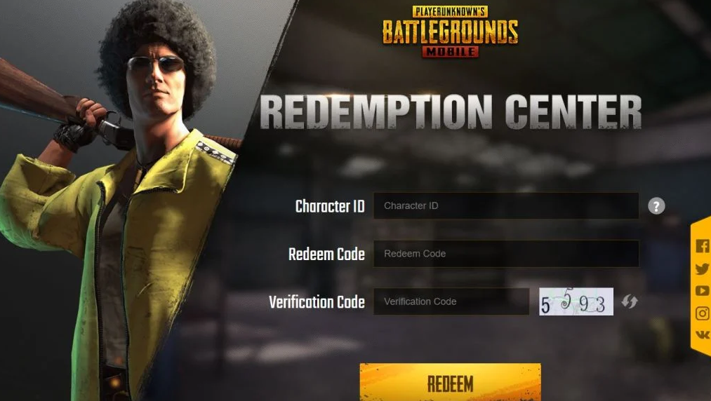 Pubg Mobile Redeem Code