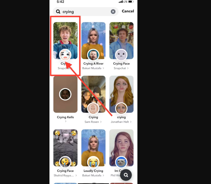 Snapchat Ağlama Efekti Nasıl Yapılır? 2022 2 Snapchat Ağlama Efekti