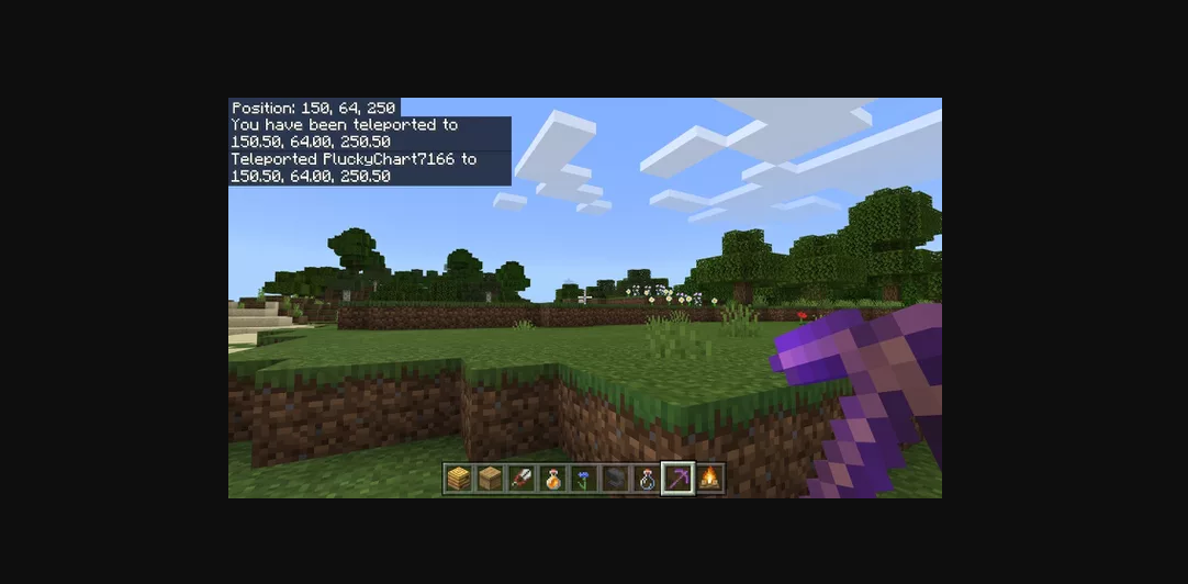 Minecraft K&ouml;ye Işınlanma Kodu