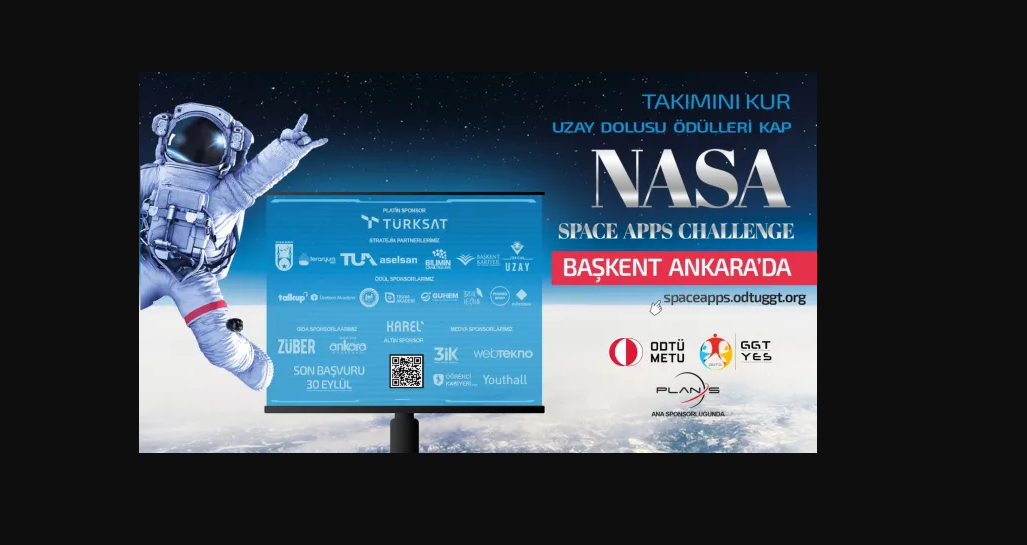 Türkiye'nin En Büyük Nasa Hackathon'u Ankara'da Düzenlenecek 2 Türkiye'nin En Büyük Nasa Hackathon'u Ankara'da Düzenlenecek
