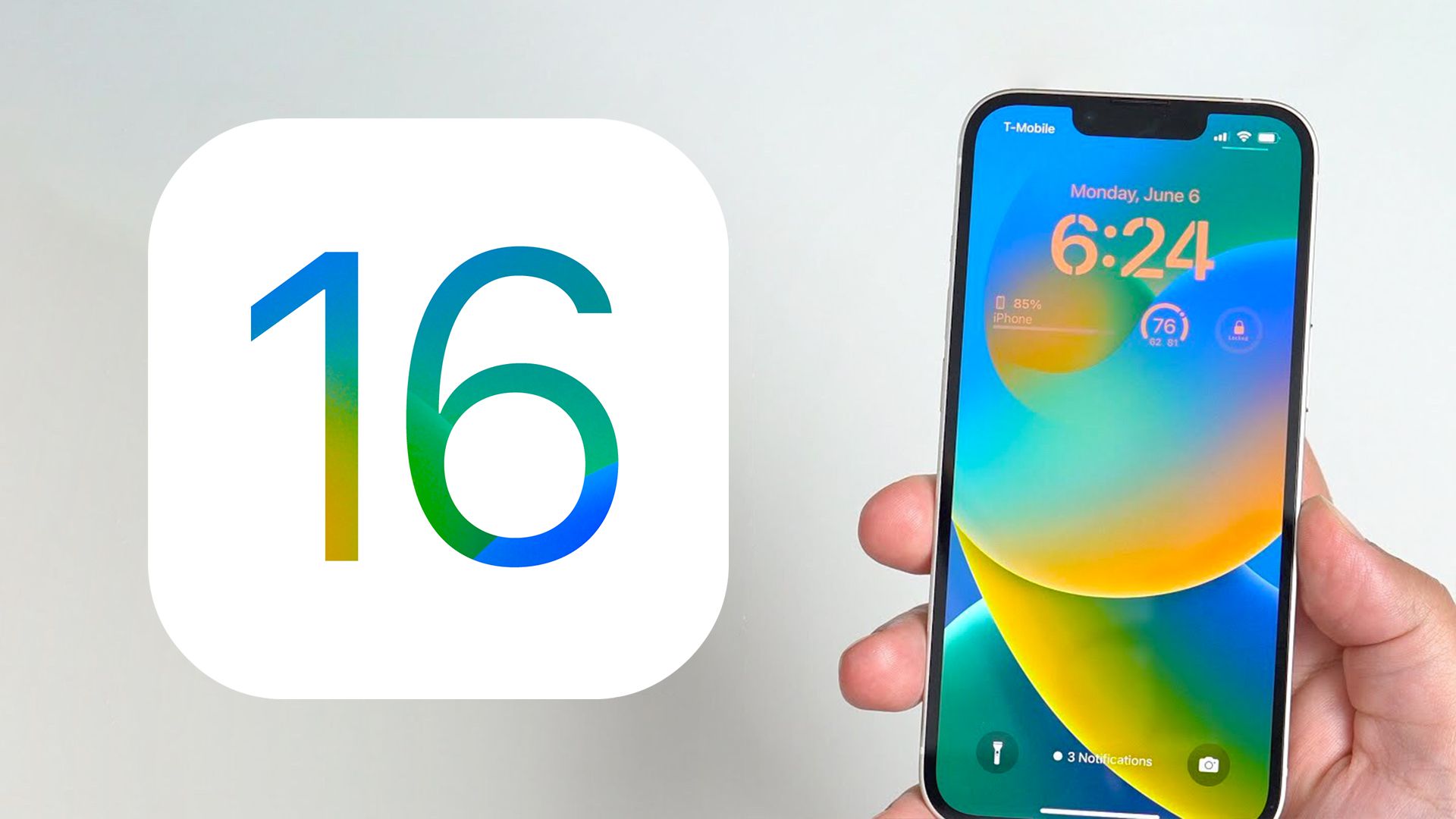 iOS 16 Saat Ayarlama