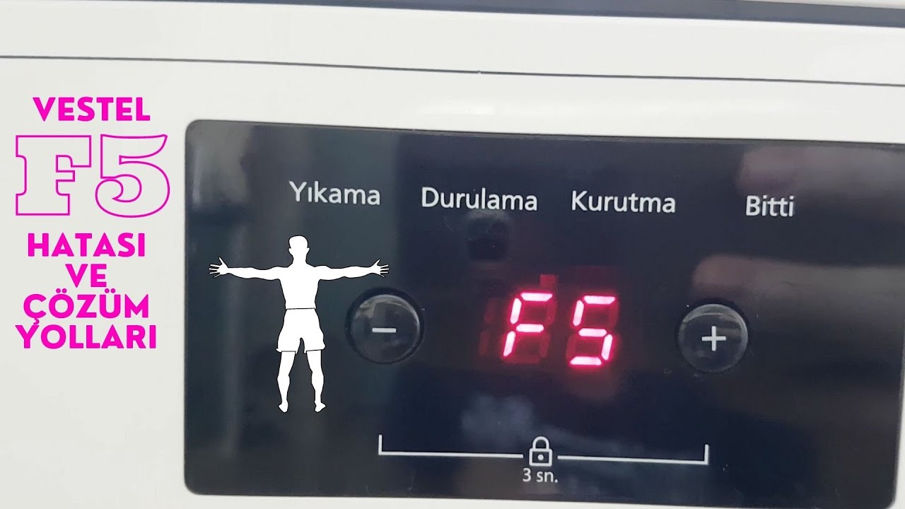 Vestel Bulaşık Makinesi F5 Hatası Nasıl Çözülür? 2022