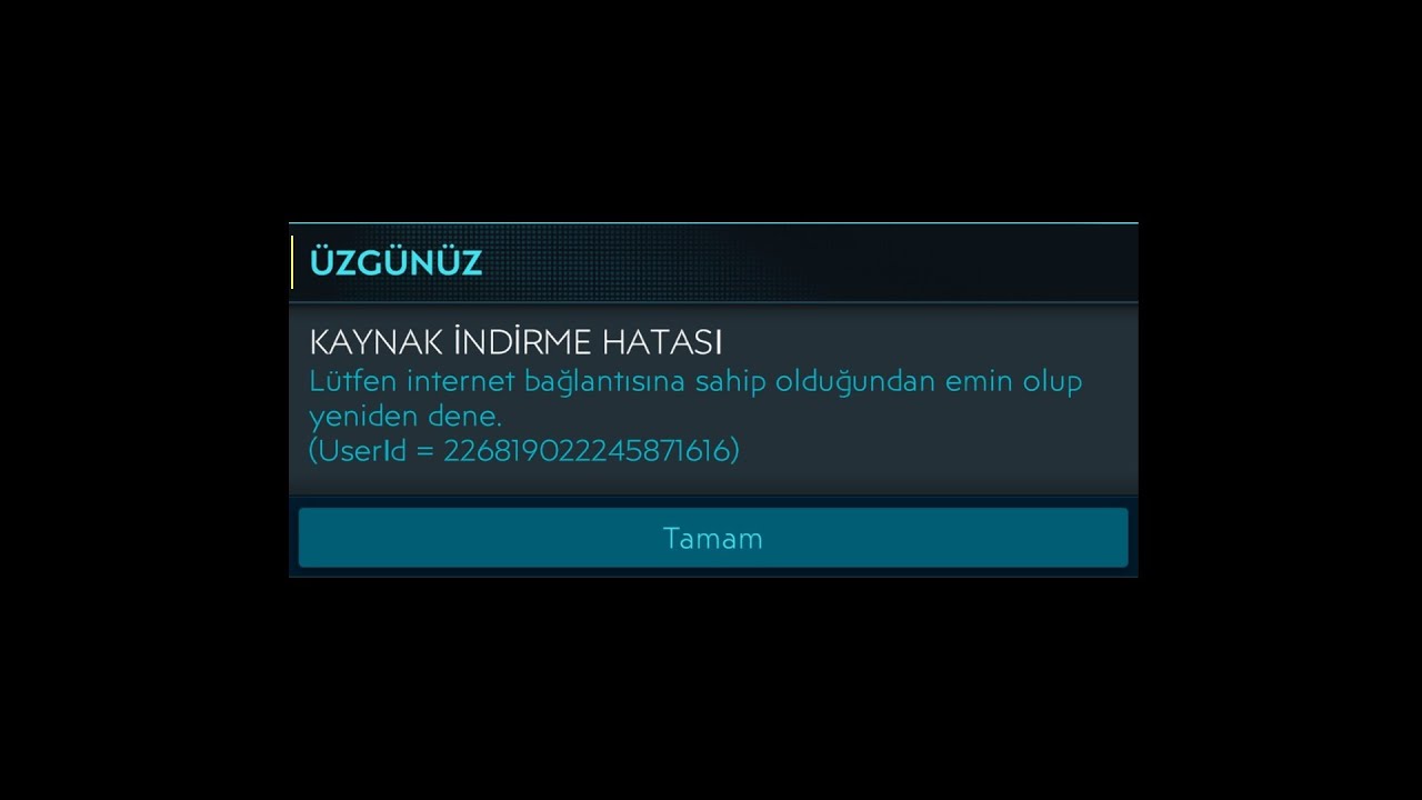 FIFA Mobile Kaynak İndirme Hatası