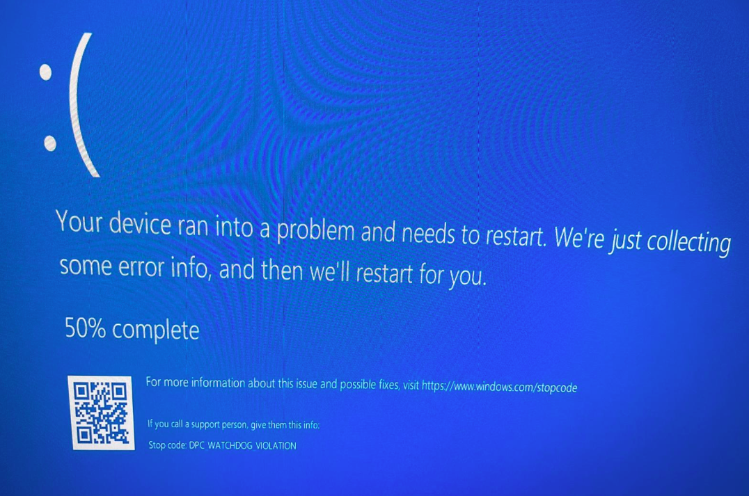 Windows 10 Dpc Watchdog Violation Hatası