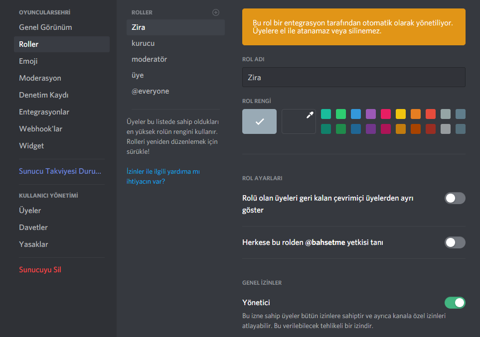 Discord Emojiye Tıklayarak Kayıt Olma