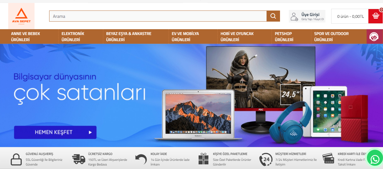 Ava Sepet Güvenilir mi? Alışveriş Yapılır mı? 2023