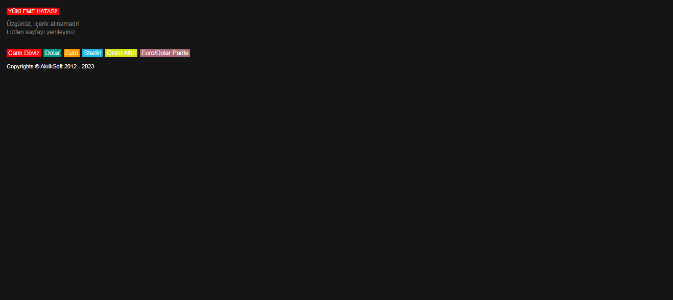Dovizborsa.com Neden Açılmıyor? (2023)