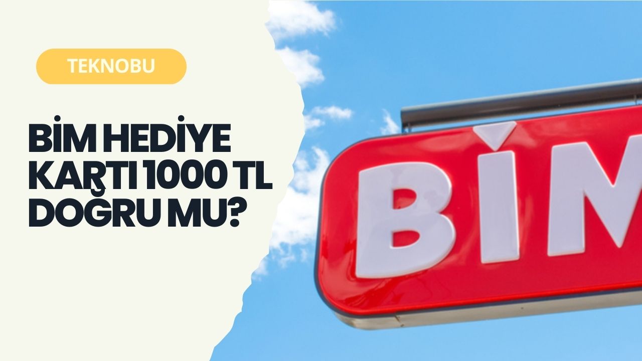 Bim Hediye Kartı 1000 TL Doğru mu? (2023)