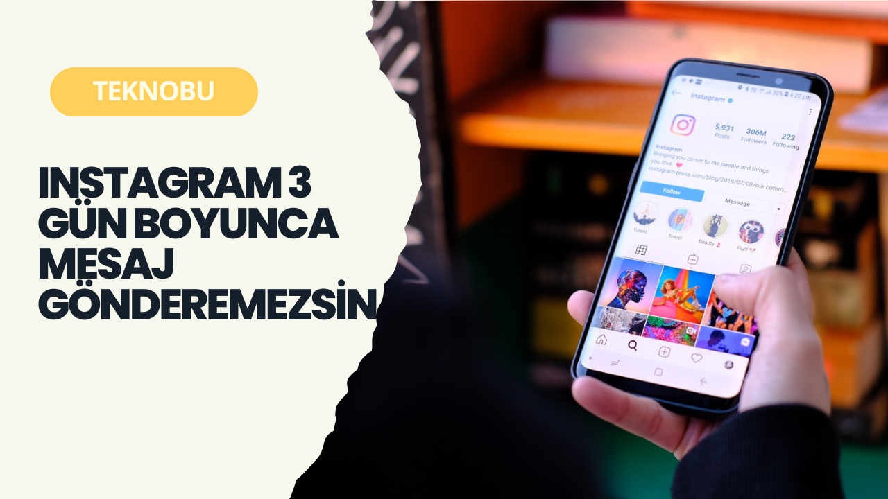 Instagram 3 Gün Boyunca Mesaj Gönderemezsin Sorunu (2023)