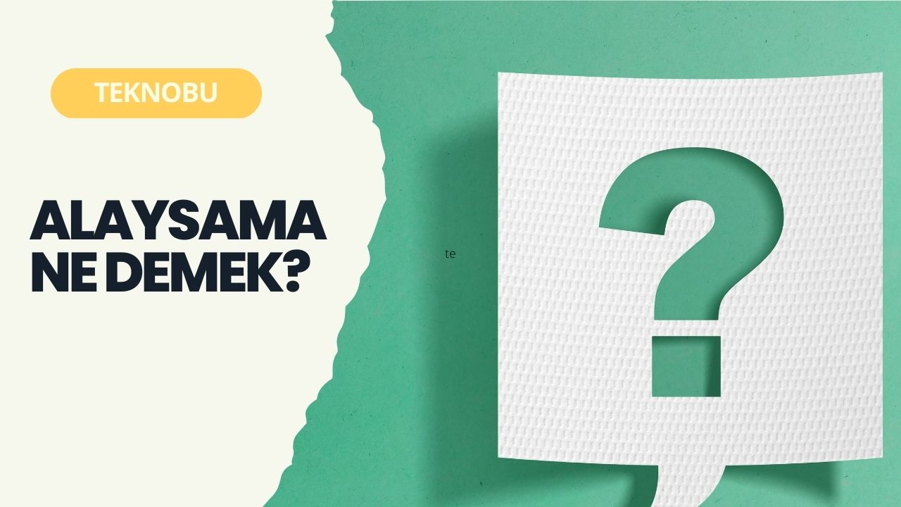 Alaysama Ne Demek? Alaysamalı Söyleyiş Nedir? (2023)