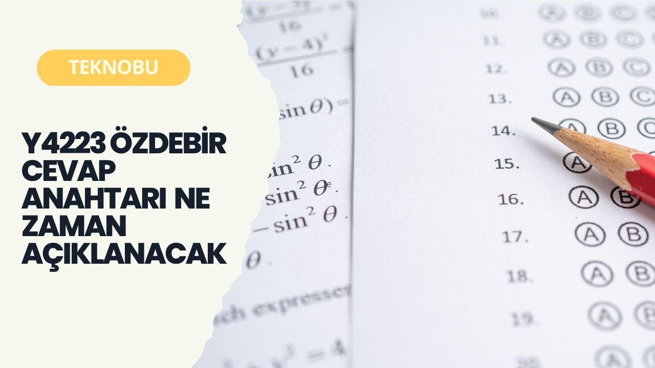 Y4223 Özdebir Cevap Anahtarı (2023)