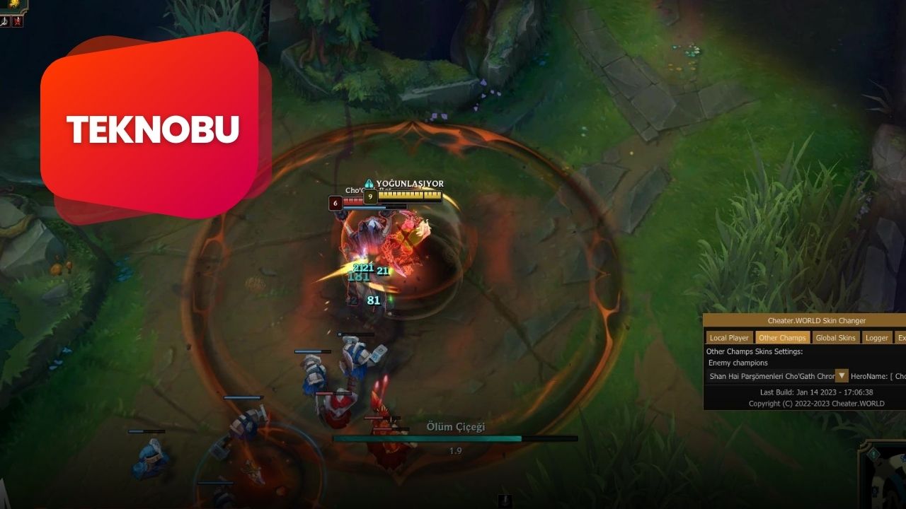 LOL Skin 13.7 &Ccedil;alışmıyor 