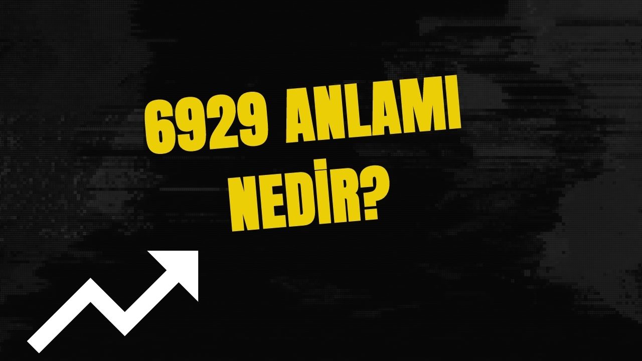 6929 Anlamı Nedir? Tiktok 6929 Sayısı Ne Anlama Gelir?