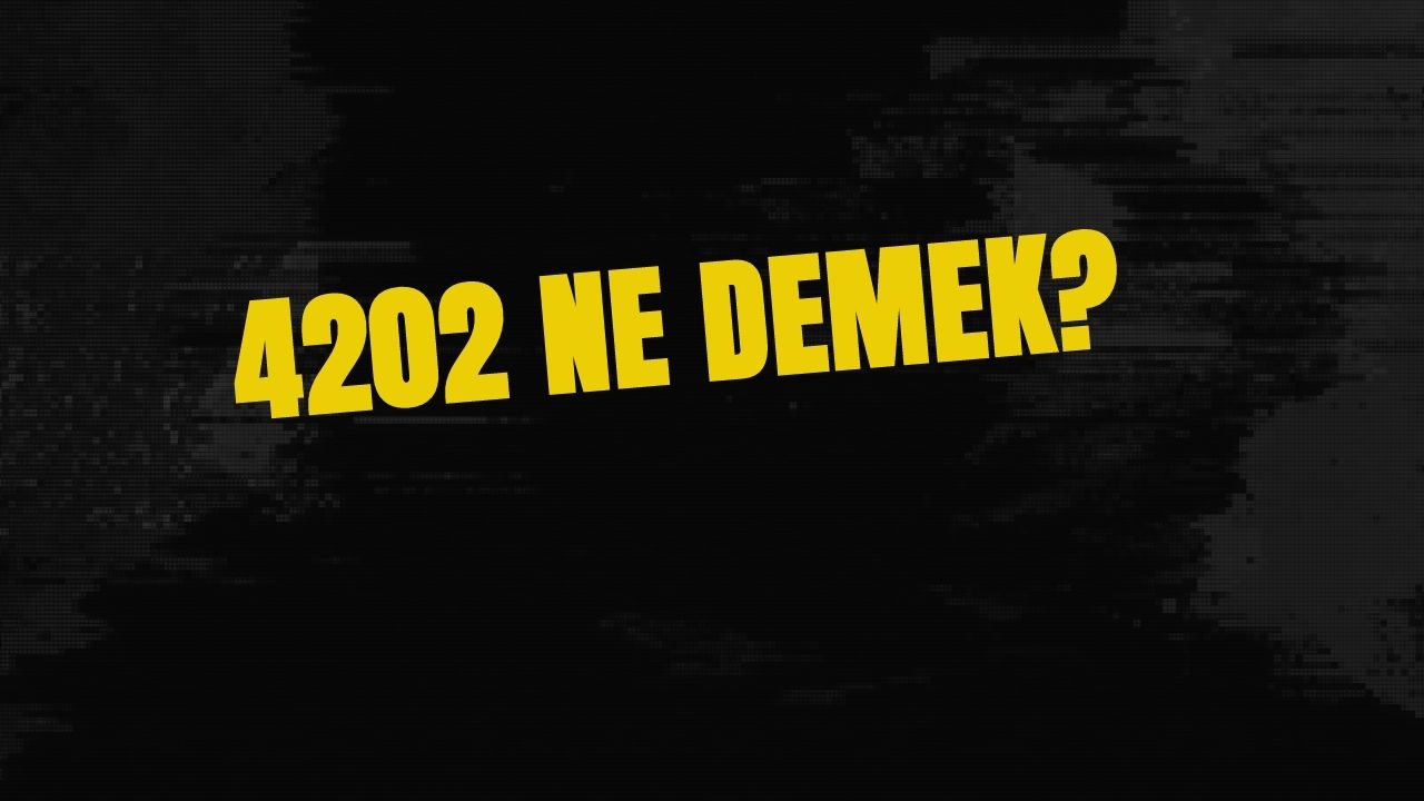 4202 Ne Demek? Ne Anlama Geliyor? (İnstagram, Tiktok) 2023