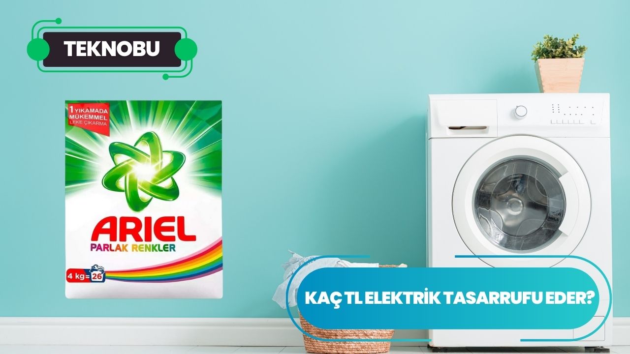 Ariel İle Çamaşırlarınızı Soğuk Suda Yıkadığınızda Yılda Kaç Tl Elektrik Tasarrufu Eder?