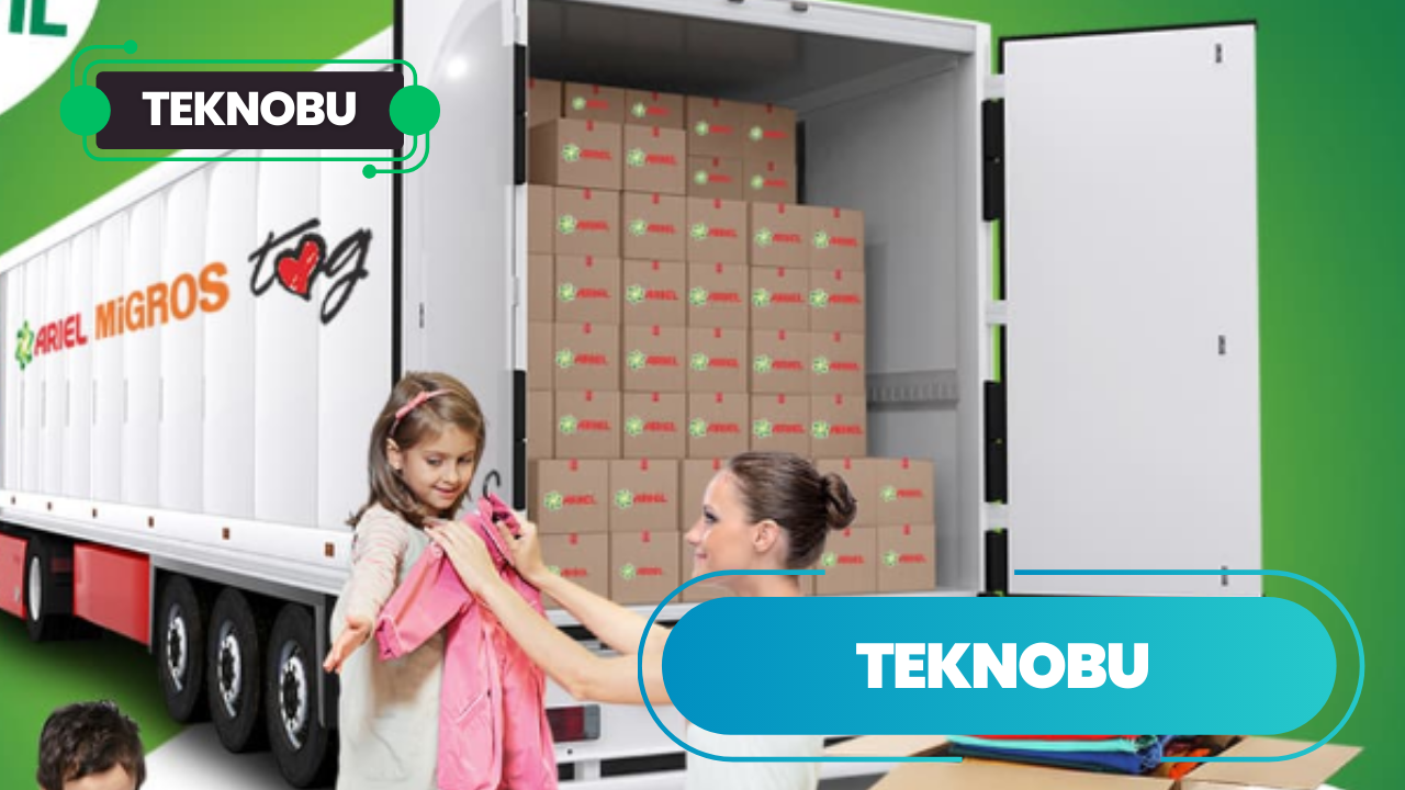 Ariel’in Migros ve Tog İşbirliği ile gerçekleştirdiği kıyafet bağışı 