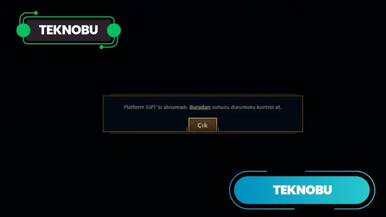 LOL Platform SPT Hatası