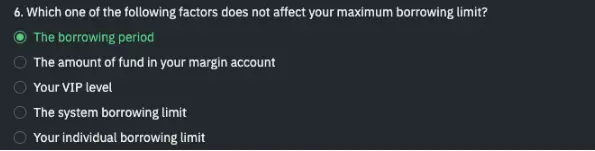 Binance Marjin Testi Cevapları (2023) 8 6