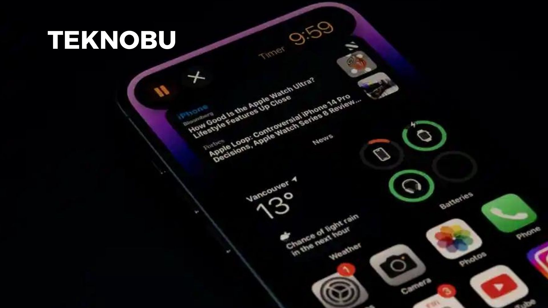 iOS 17 Denetim Merkezi Değiştirme