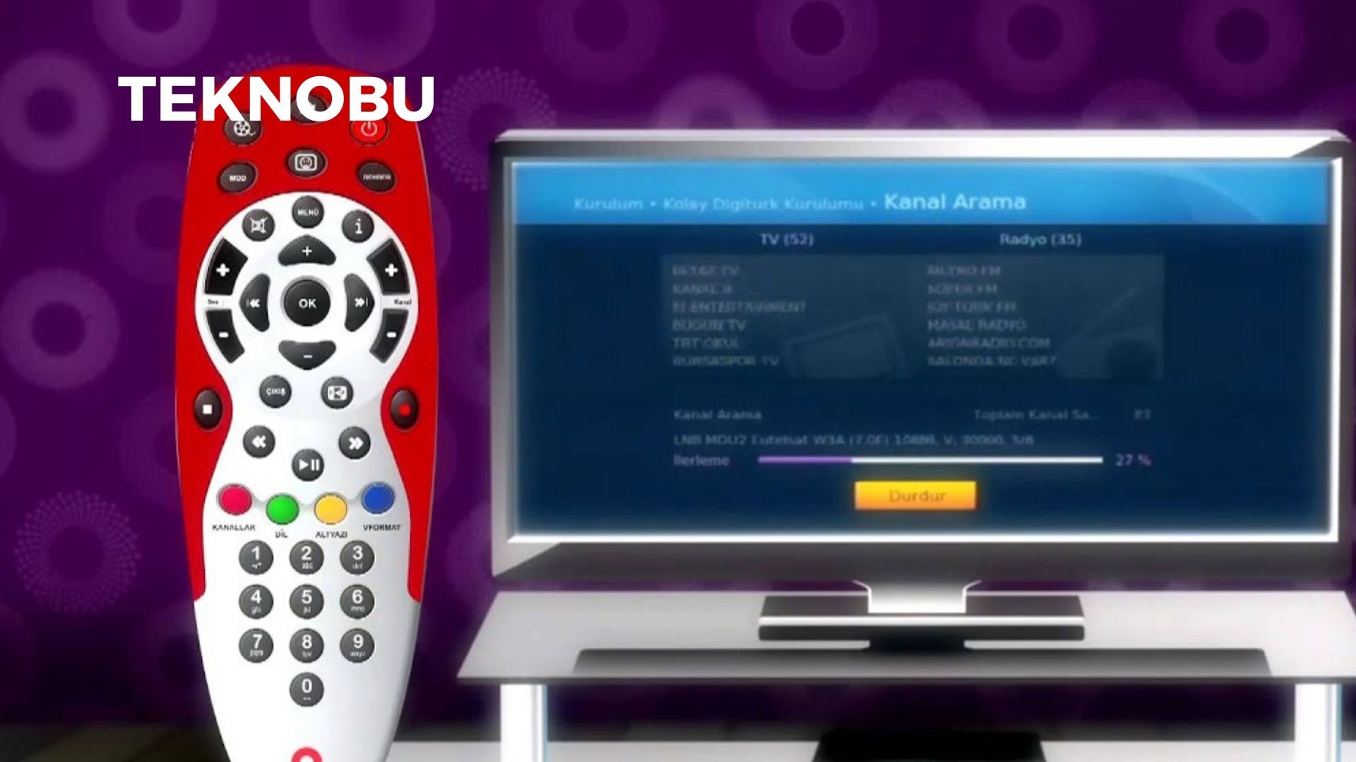 Digitürk Kumandasız Kanal Değiştirme 