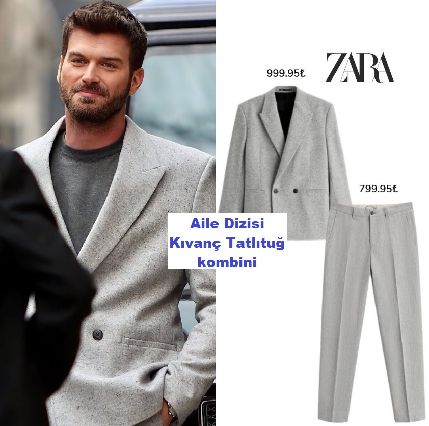 Aile Dizisi Kivanc Tatlitug takim elbise markasi