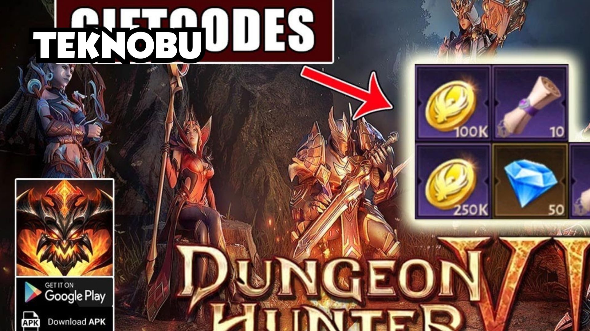 Dungeon Hunter 6 Gift Code (Hediye Kodu) 2023