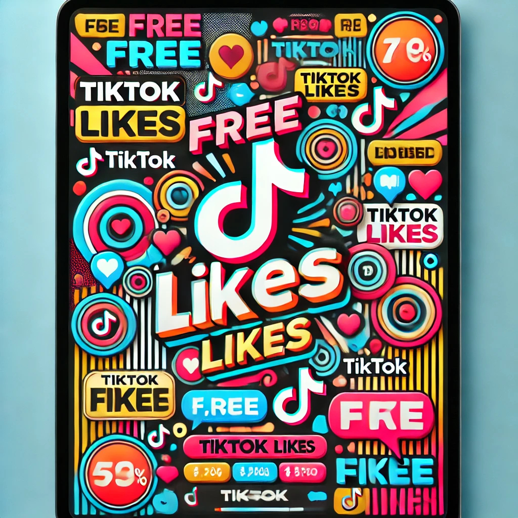 TikTok İstatistiklerinizi Ücretsiz TikTok Beğeni ile Güçlendirin 3 DALL·E 2024 08 30 13.28.47 A social media design promoting free TikTok likes featuring a bold and eye catching layout. The design includes vibrant colors playful fonts and el