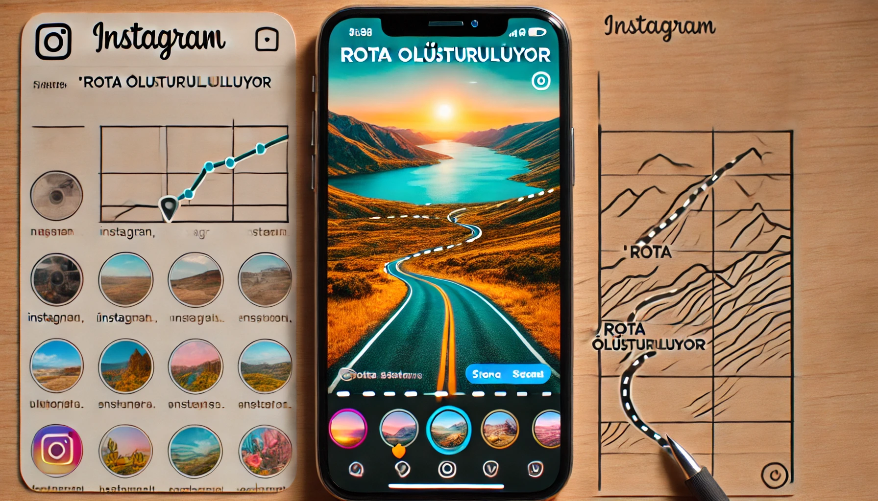Instagram Rota Oluşturuluyor Efekti: 5 Adımda Etkileyici Paylaşımlar 2 Instagram Rota Oluşturuluyor Efekti