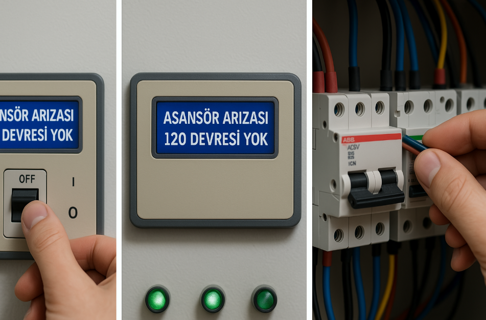 Asansör Arızası 120 Devresi Yok Hatası Neden Olur ve Nasıl Giderilir? 4 Asansör Arızası 120 Devresi Yok Hatası Neden Olur ve Nasıl Giderilir?